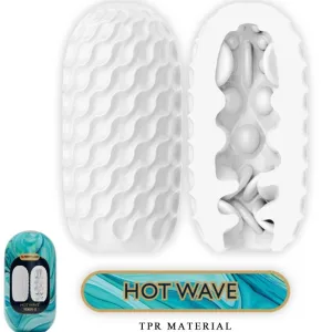 Venus X 15 männliche Masturbatoren aus Silikon, Weiss von Pretty Love