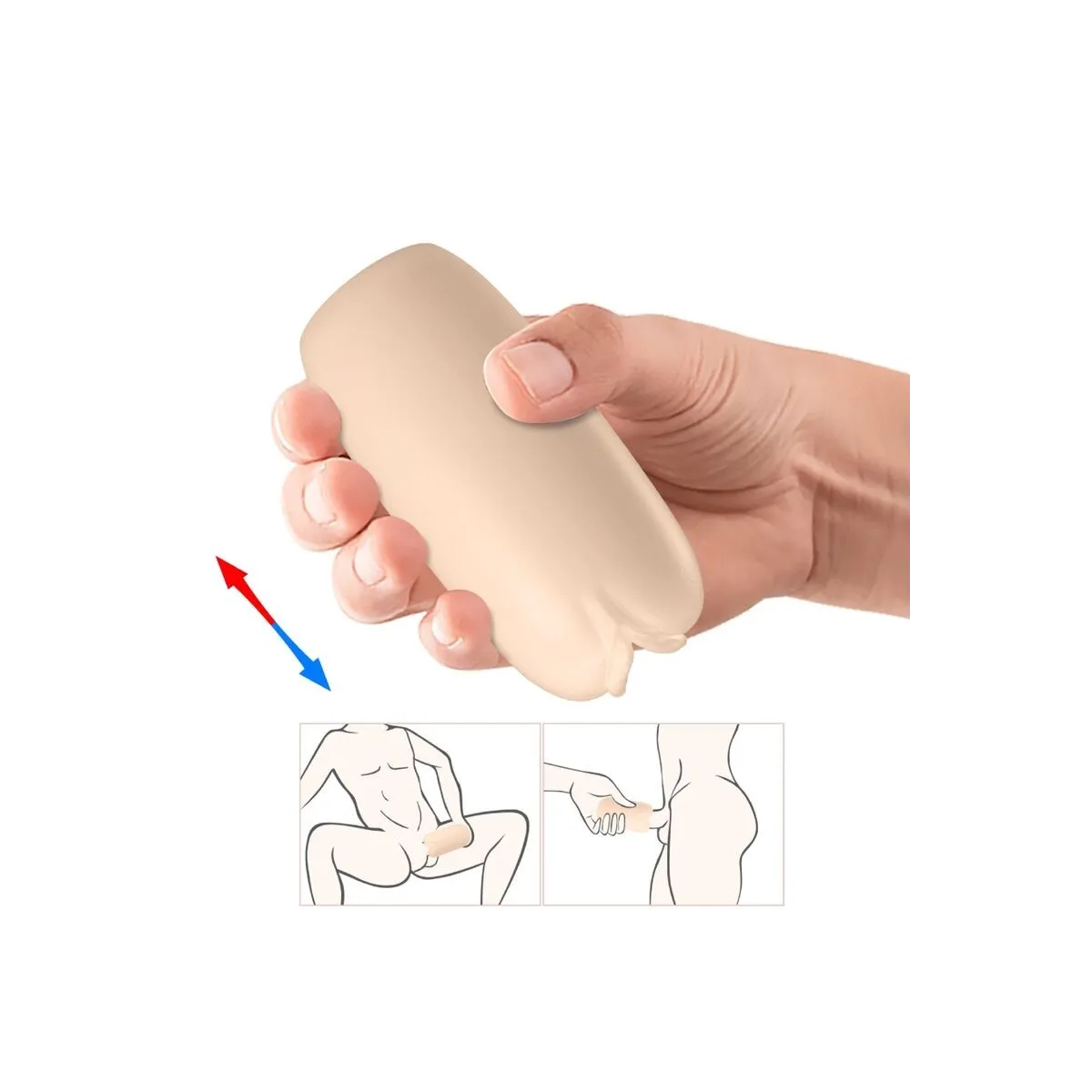 Olga Stück 15 Verschiedene männliche Mastrubatoren von Pretty Love | Fesselliebe.de