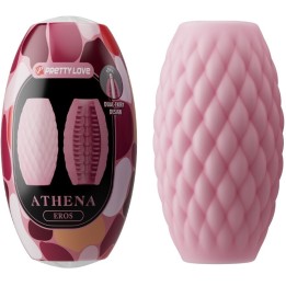 Athena Eros männlicher Masturbator aus Silikon Rosa von Pretty Love | Fesselliebe.de