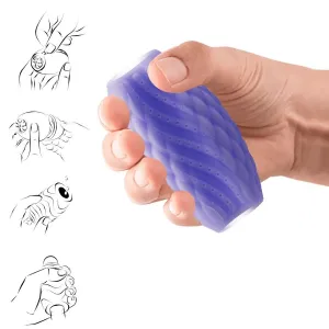 Athena Eros männlicher Masturbator aus Silikon Lila von Pretty Love