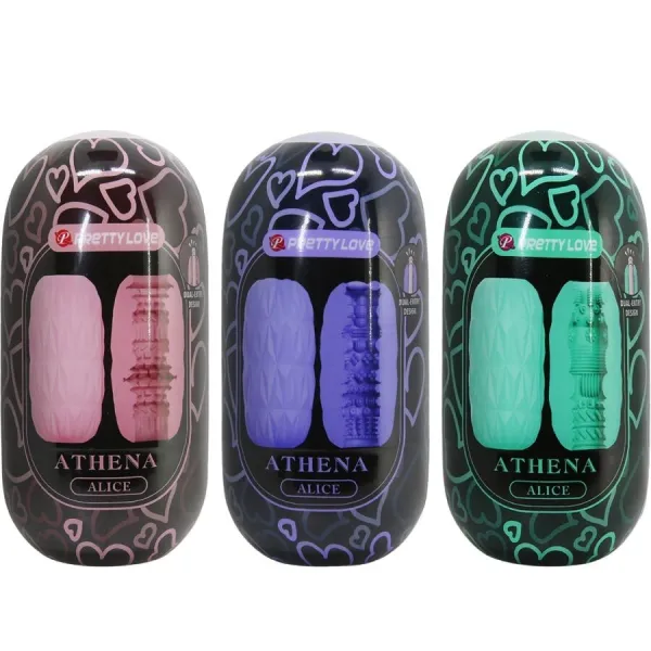 Athena Alice Stück 15 Verschiedene männliche Masturbatoren von Pretty Love | Fesselliebe.de
