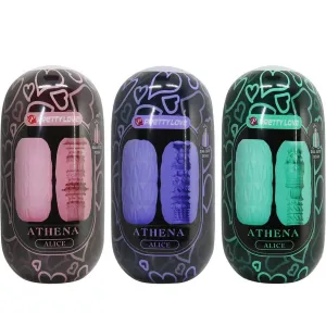 Athena Alice Stück 15 Verschiedene männliche Masturbatoren von Pretty Love