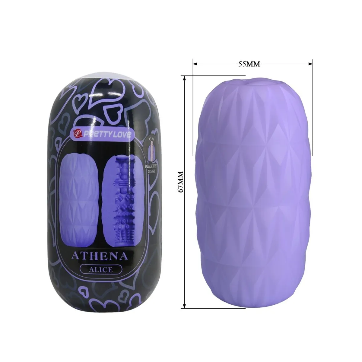 Athena Alice Stück 15 Verschiedene männliche Masturbatoren von Pretty Love | Fesselliebe.de