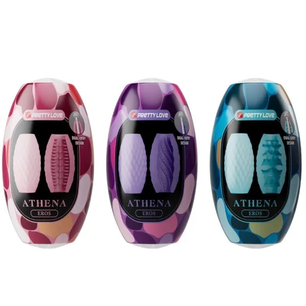 Athena Eros Stück 15 Verschiedene männliche Masturbatoren von Pretty Love | Fesselliebe.de