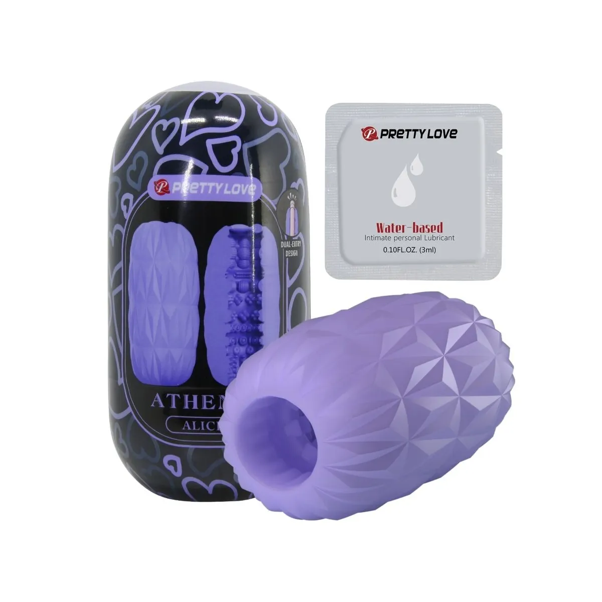 Athena Alice männlicher Masturbator Lila von Pretty Love | Fesselliebe.de