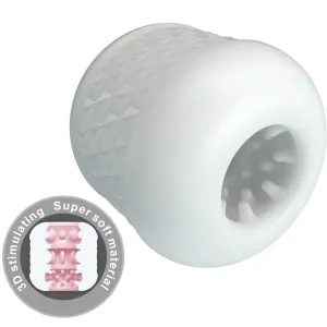 Crystle männlicher Masturbator Weiss von Pretty Love Male