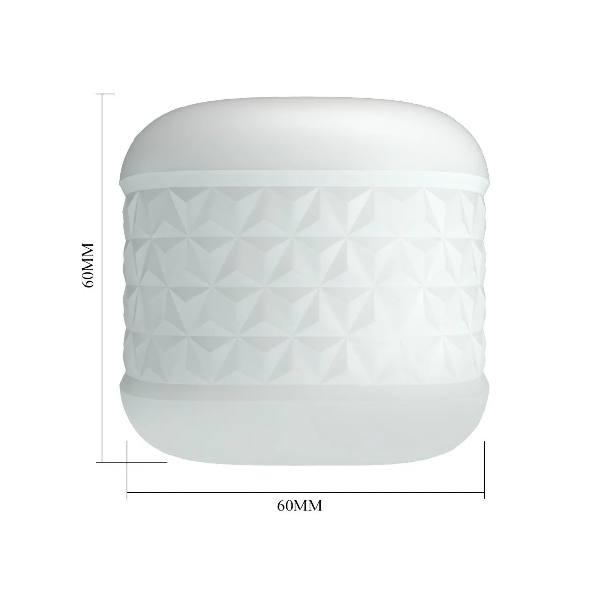 Crystle männlicher Masturbator Weiss von Pretty Love Male | Fesselliebe.de