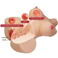 Emma Realistischer weiblicher Torso Vagina und Anal 4,8 Kg von Crazy Bull