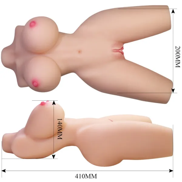 Lily Realistischer weiblicher Torso Vagina und Anal 4 Kg von Crazy Bull | Fesselliebe.de