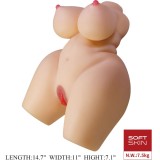 Grace Realistischer weiblicher Torso Vagina und Anal 7,5 Kg von Crazy Bull | Fesselliebe.de