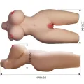 Tiffany Realistischer weiblicher Torso Vagina und Anal 5,5 Kg von Crazy Bull