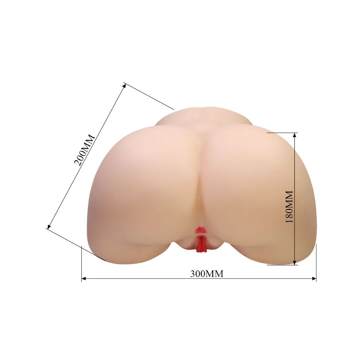 Olivia Realistischer weiblicher Po, Vagina und Anal, 5,5 Kg von Crazy Bull | Fesselliebe.de