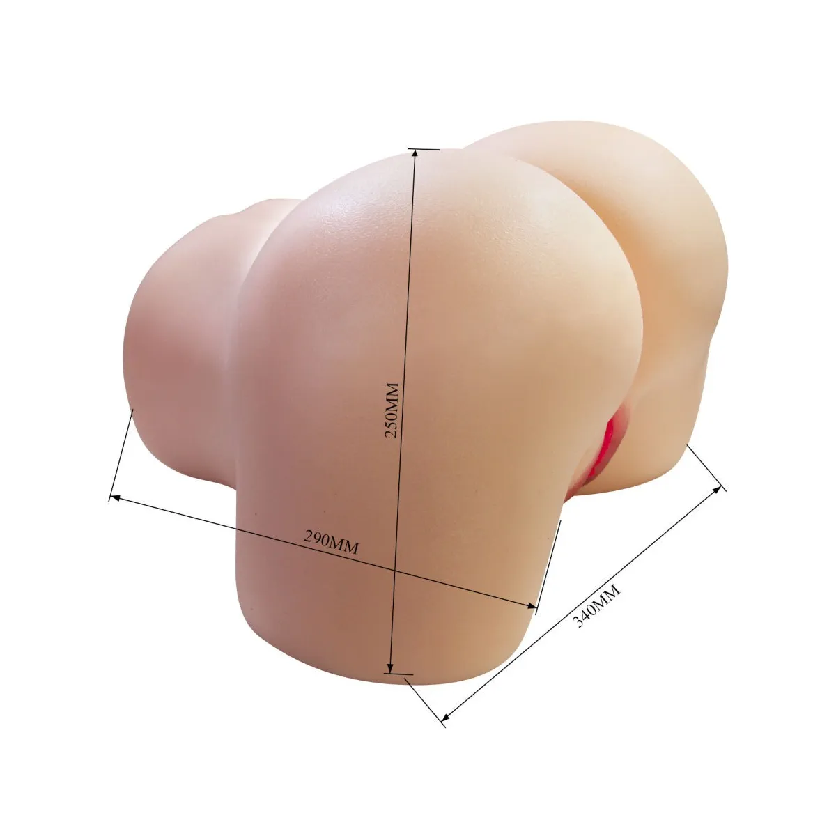 Julia Realistischer weiblicher Po Vagina und Anal 11 Kg von Crazy Bull | Fesselliebe.de