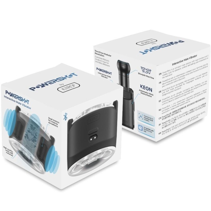 Powershot männlicher Taschenvibrator von Kiiroo | Fesselliebe.de
