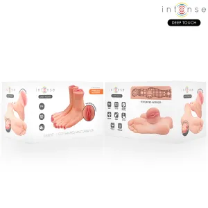 Gabbie Zweiteiliger Fussförmiger Masturbator von Intense Deep Touch