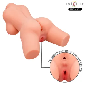 Jesse Torso Doppelter Vagina- & Anusammenbauer von Intense Deep Touch