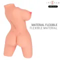 Jesse Torso Doppelter Vagina- & Anusammenbauer von Intense Deep Touch