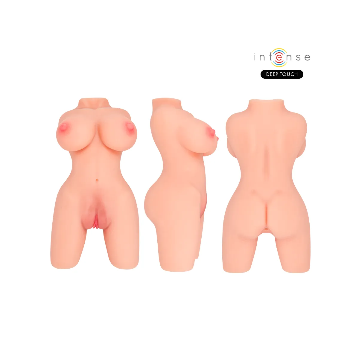 Jesse Torso Doppelter Vagina- & Anusammenbauer von Intense Deep Touch | Fesselliebe.de
