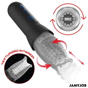 Blow-R Masturbator mit Stoss- und Rotationsfunktion von Jamyjob