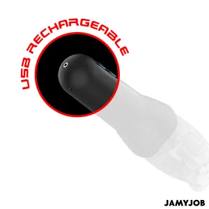 Blow-R Masturbator mit Stoss- und Rotationsfunktion von Jamyjob