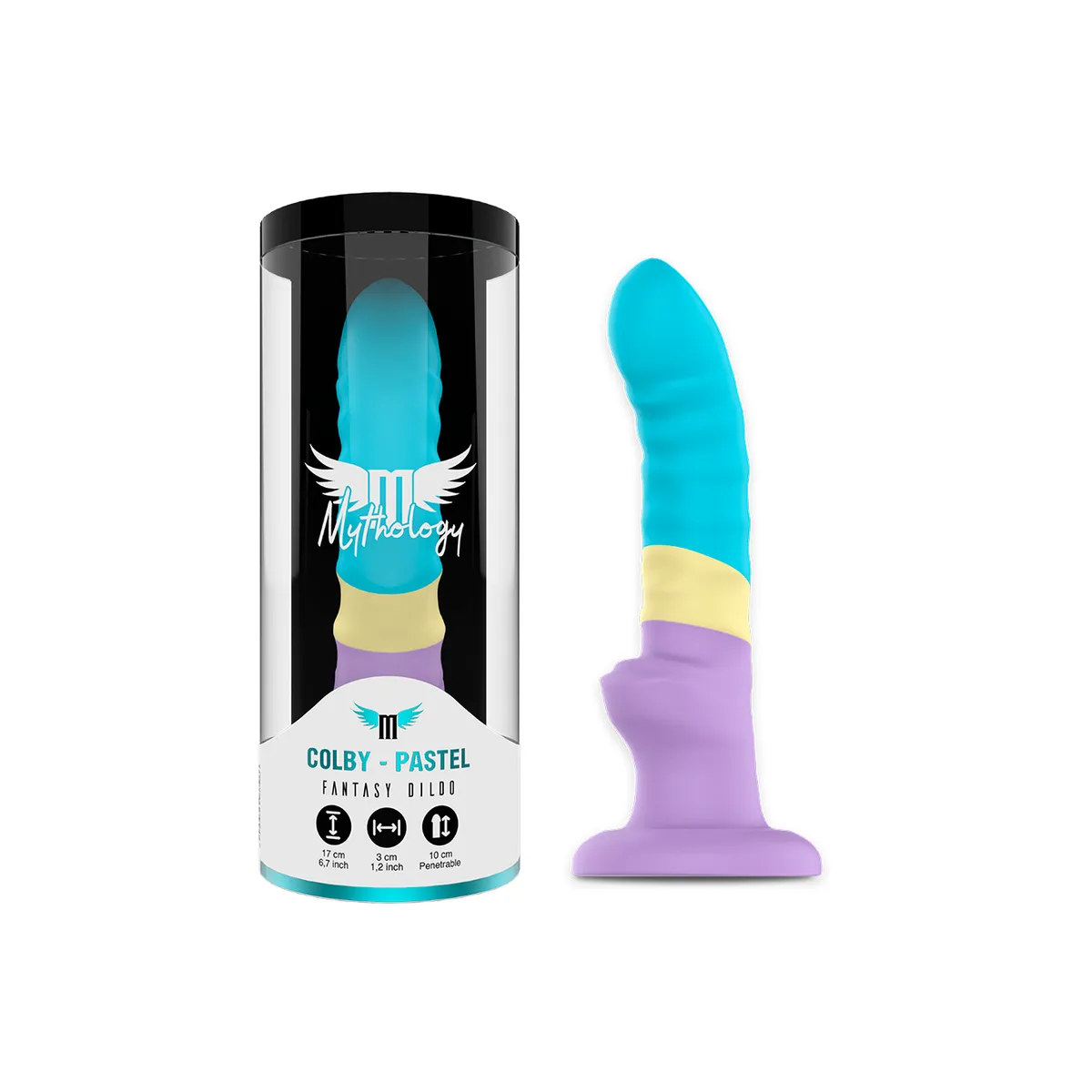Colby Pastelldildo von Mythology Fantasy Dildo | Fesselliebe.de