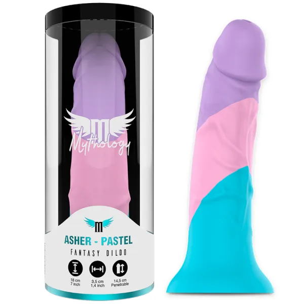Asher Pastelldildo von Mythology Fantasy Dildo | Fesselliebe.de