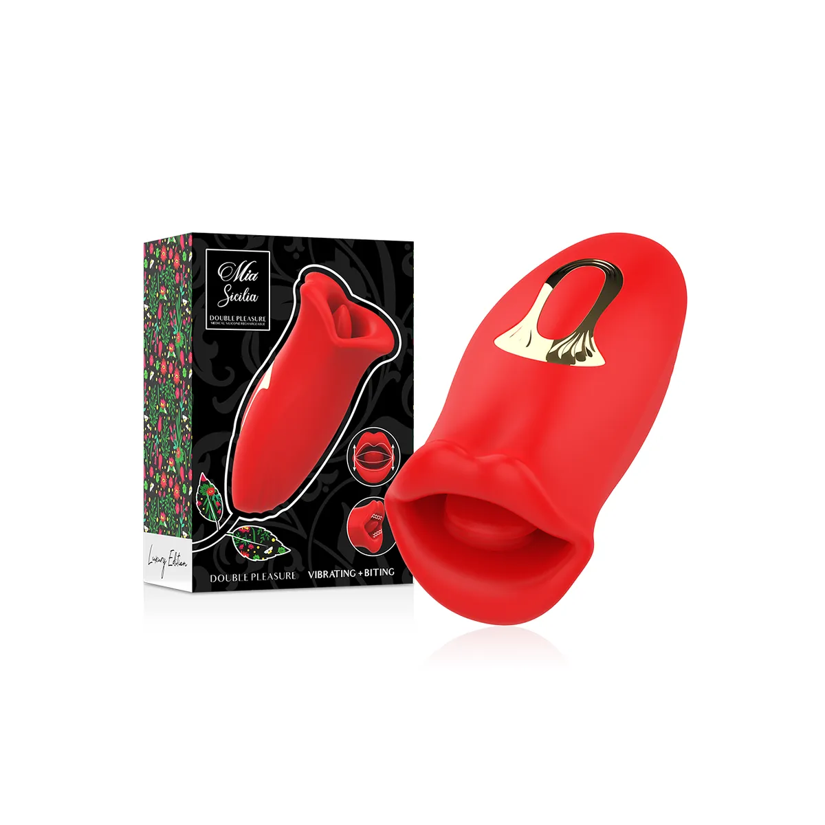 Sicilia Doppeltes Vergnügen Vibrieren + Beissen von Mia | Fesselliebe.de