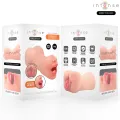 Riley Doppelmusturbator für Mund und Vagina von Intense Deep Touch