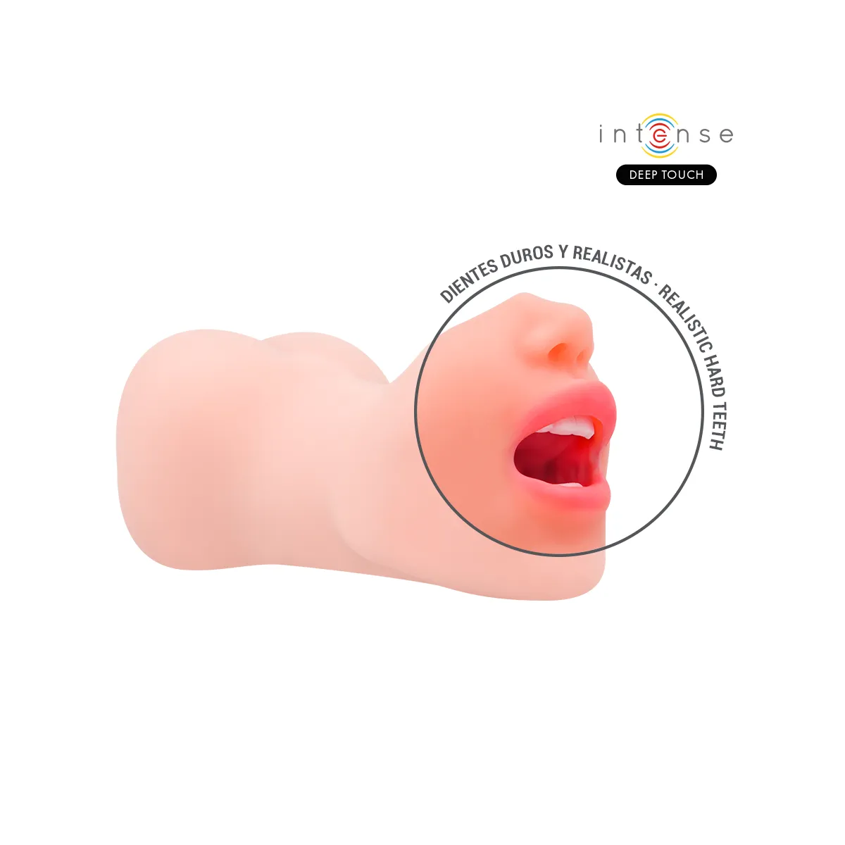 Riley Doppelmusturbator für Mund und Vagina von Intense Deep Touch | Fesselliebe.de