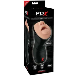 Deep Throat Vibrierender Stroker von Pdx Elite