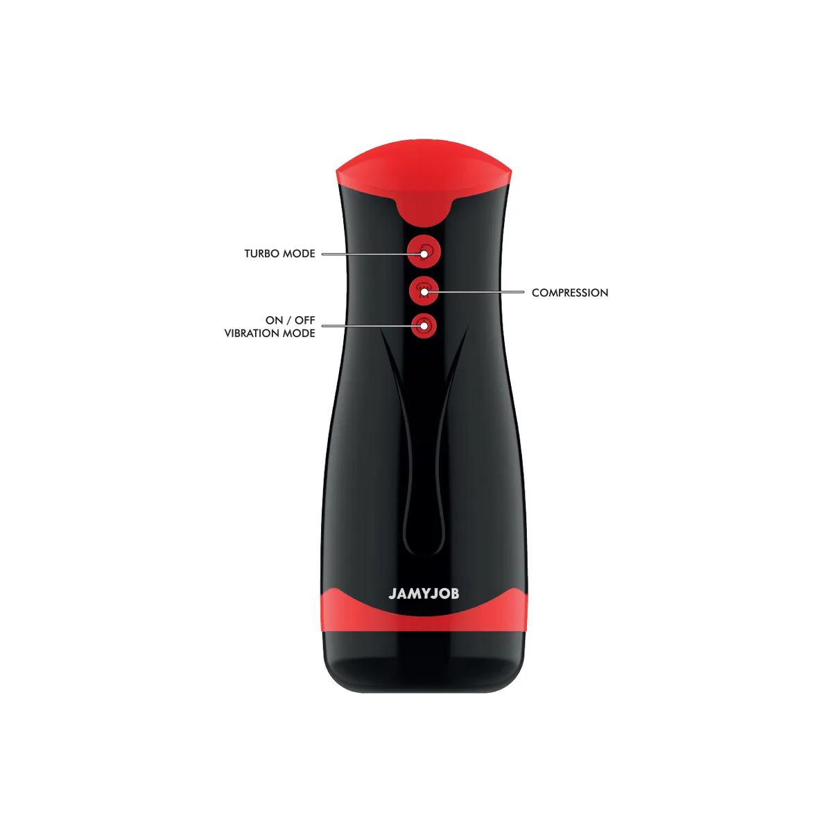 Jango Kompressions- und Vibrations-Masturbator von Jamyjob | Fesselliebe.de