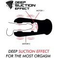 Dameron Saug- und Vibrationsmasturbator von Jamyjob