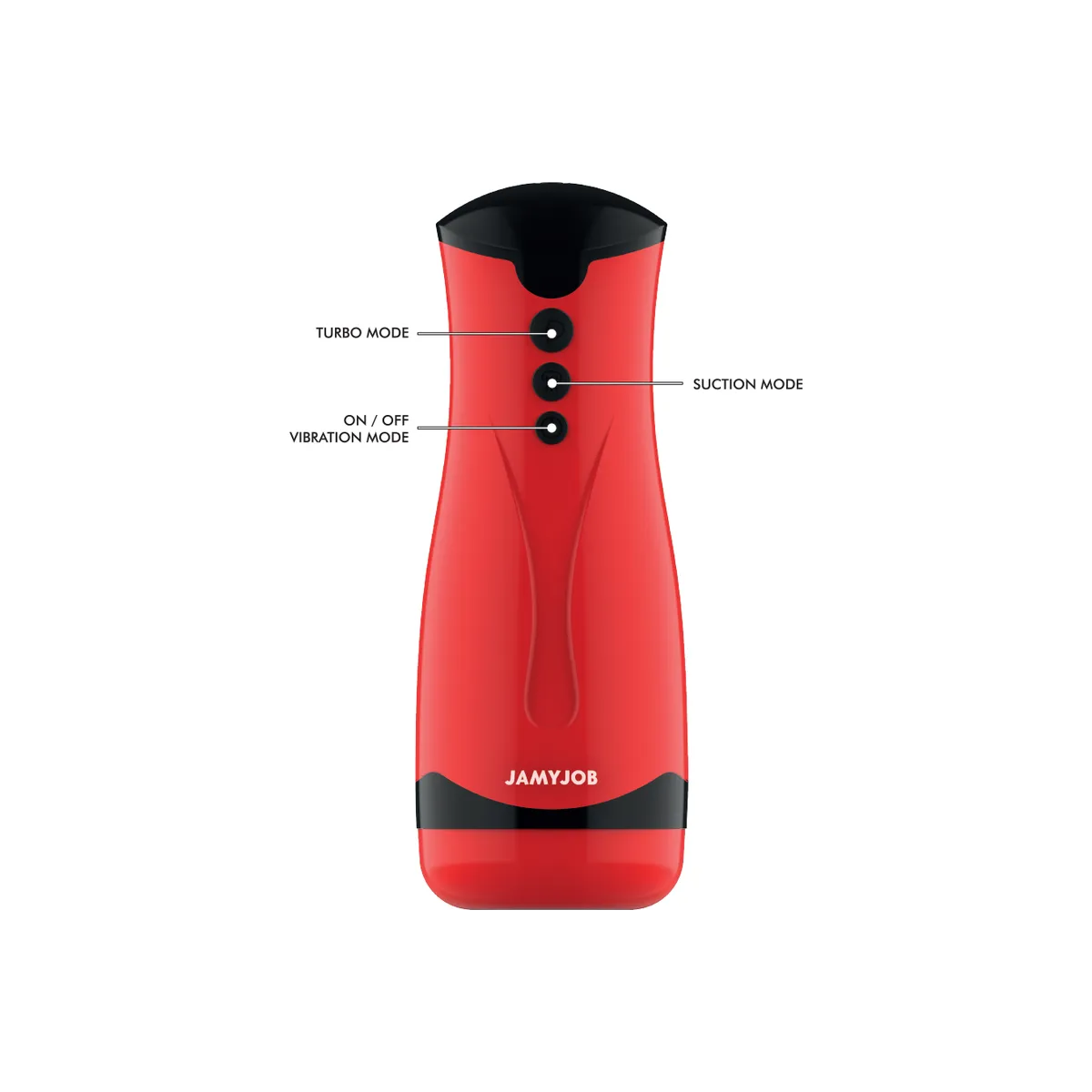 Dameron Saug- und Vibrationsmasturbator von Jamyjob | Fesselliebe.de