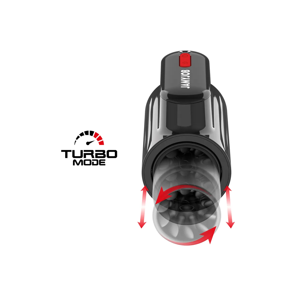 Vortex-Stoß- und 360-Drehbarer Tech-Turbo-Modus-Masturbator von Jamyjob | Fesselliebe.de