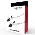 Einstellbare Nippelklemmen aus Metall von Darkness Sensations