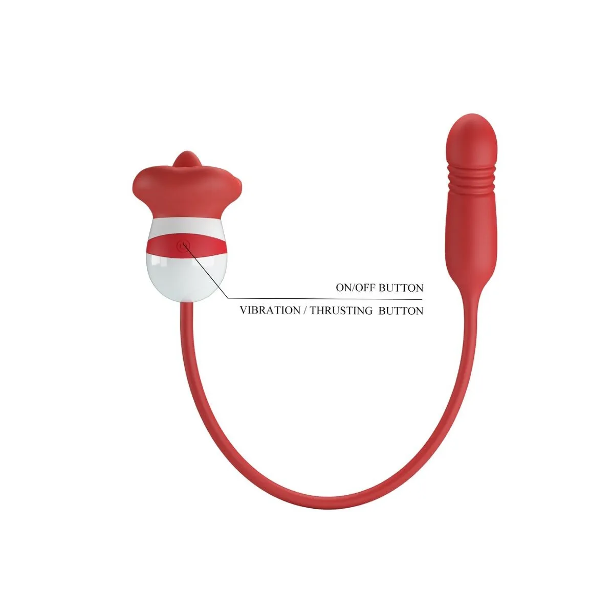 Ashlynn Masturbator Mund Rot von Pretty Love Flirtation | Fesselliebe.de