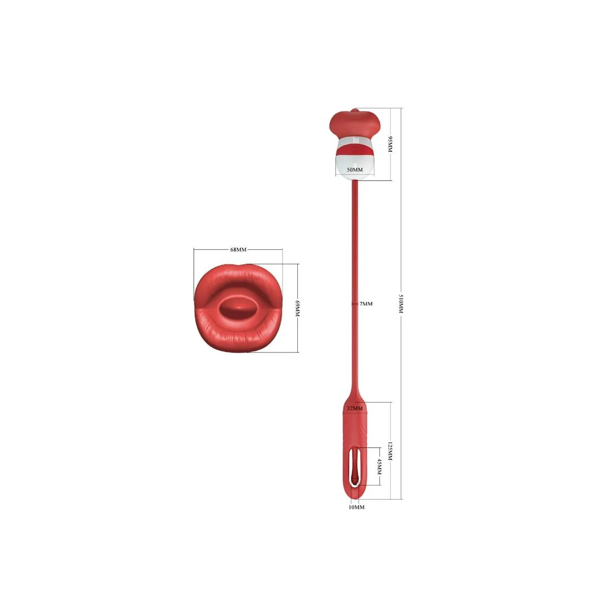 Alyss Masturbator Mund Rot von Romance | Fesselliebe.de