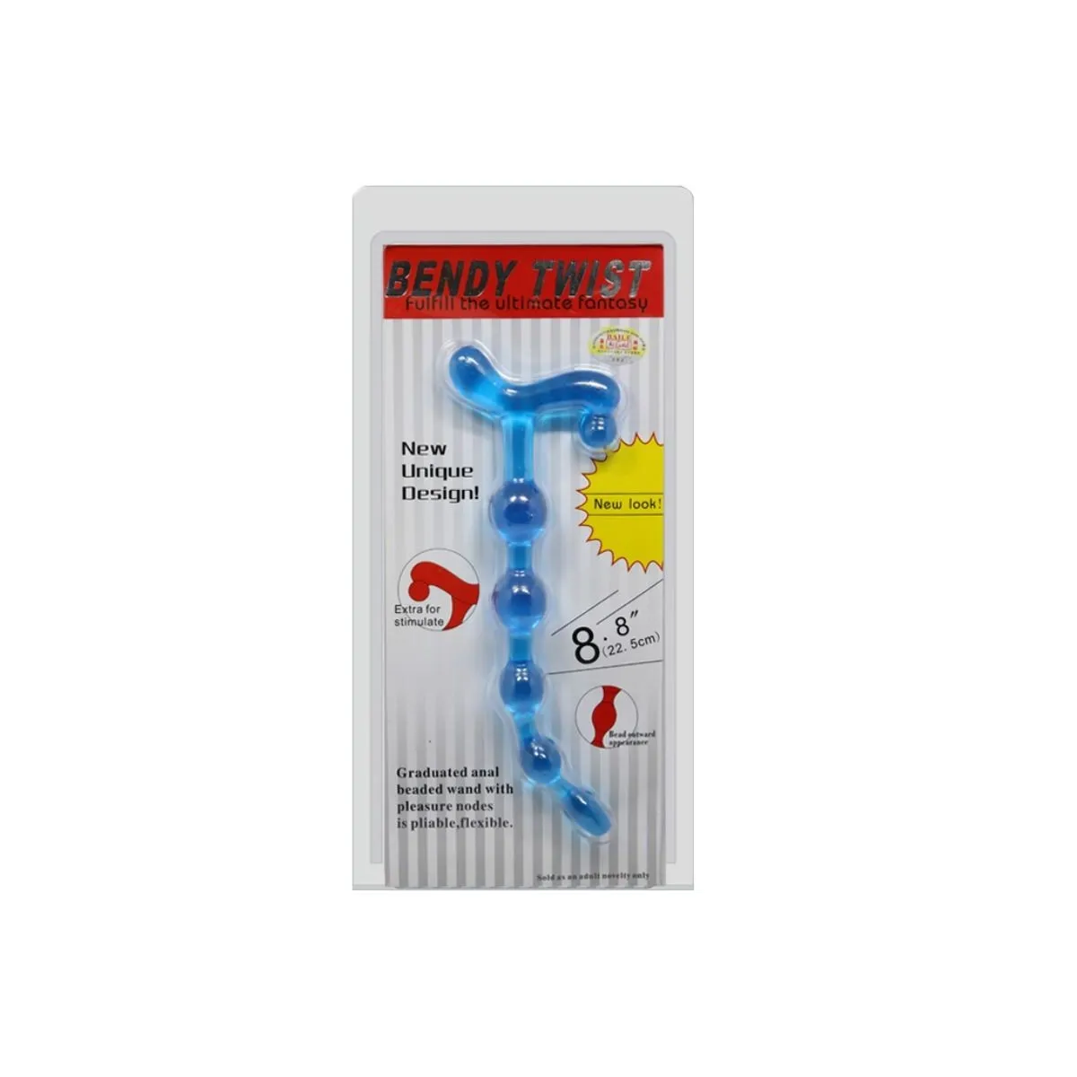 Bendy Twist Blaue Analkugeln von Baile Anal | Fesselliebe.de