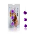 Streifen Lila Abs-Analkugeln von Baile Stimulating