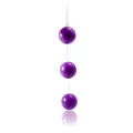 Streifen Lila Abs-Analkugeln von Baile Stimulating