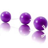 Streifen Lila Abs-Analkugeln von Baile Stimulating | Fesselliebe.de