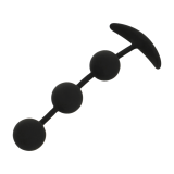Harry Anal-Rosenkranz 3 Silikonkugeln 14 cm von Black&Silver | Fesselliebe.de