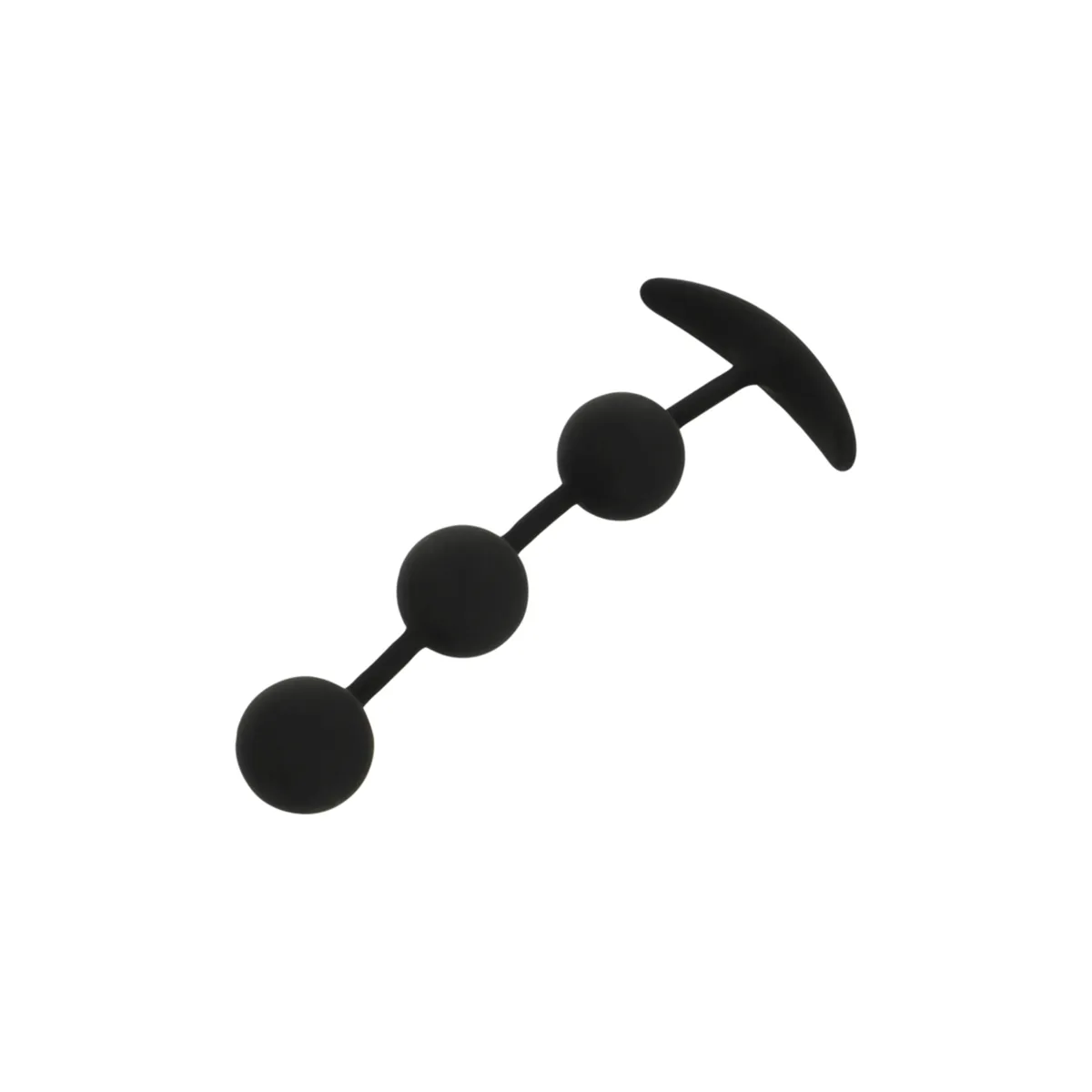 Harry Anal-Rosenkranz 3 Silikonkugeln 14 cm von Black&Silver | Fesselliebe.de