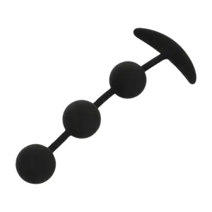 Harry Anal-Rosenkranz 3 Silikonkugeln 14 cm von Black&Silver