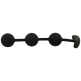 Harry Anal-Rosenkranz 3 Silikonkugeln 14 cm von Black&Silver | Fesselliebe.de