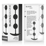 Harry Anal-Rosenkranz 3 Silikonkugeln 14 cm von Black&Silver | Fesselliebe.de