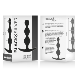 Rupert Analkugelkette 10 cm von Black&Silver | Fesselliebe.de