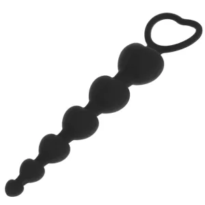 Mila Anal-Herzkette 18 cm von Black&Silver