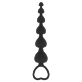 Mila Anal-Herzkette 18 cm von Black&Silver | Fesselliebe.de