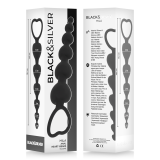 Mila Anal-Herzkette 18 cm von Black&Silver | Fesselliebe.de
